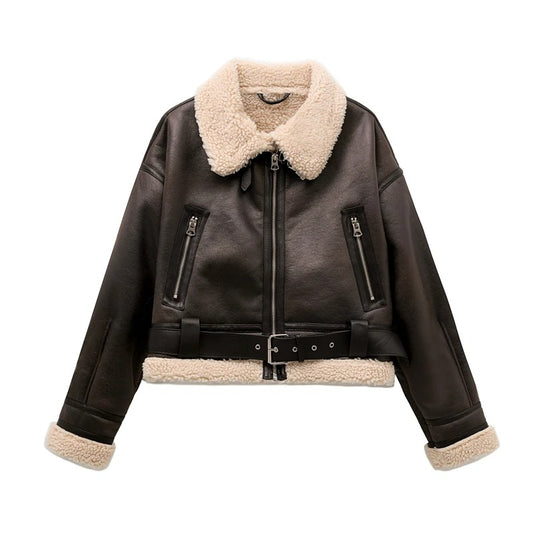 Faux Shearling Jacket