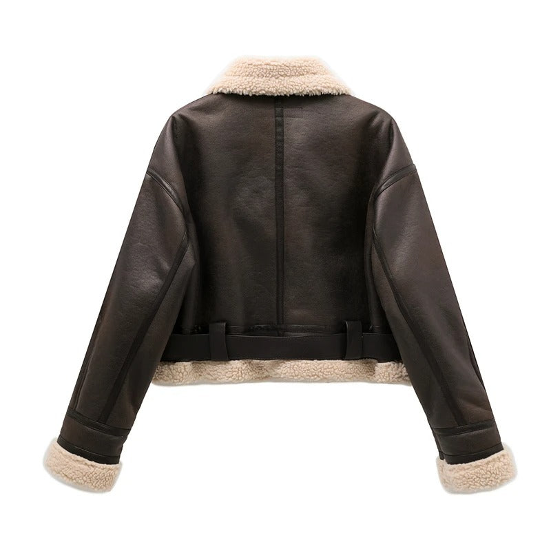 Faux Shearling Jacket